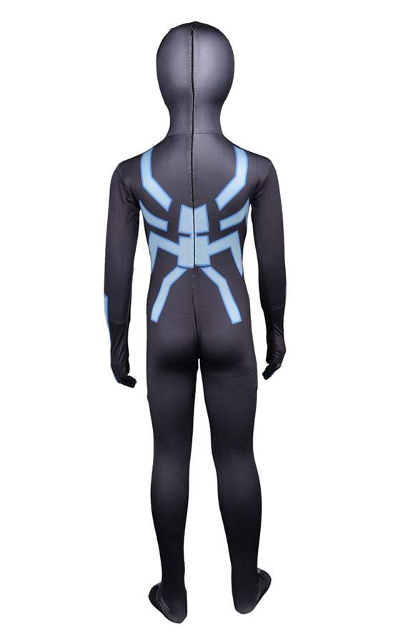 Kids Civil War The Amazing Spiderman 2 Venom Cosplay Costume Zentai