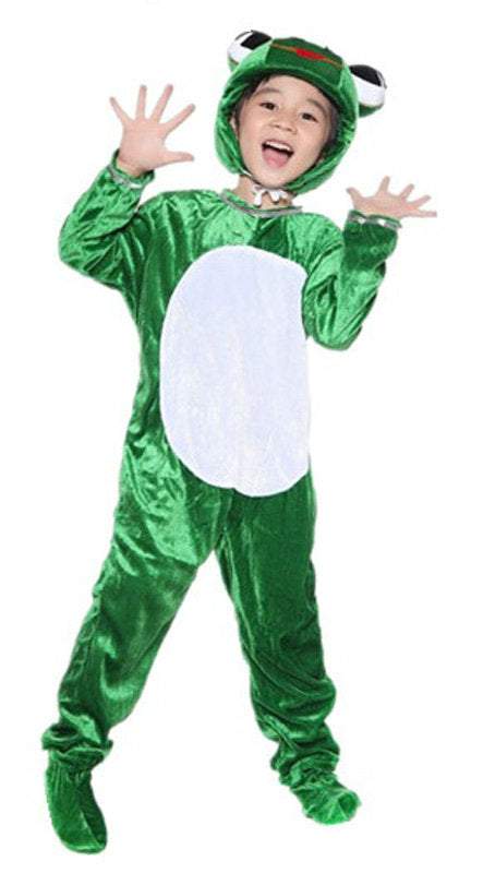 Green Frog Animal kigurumi Cosplay kids Costume Party Wear Gift