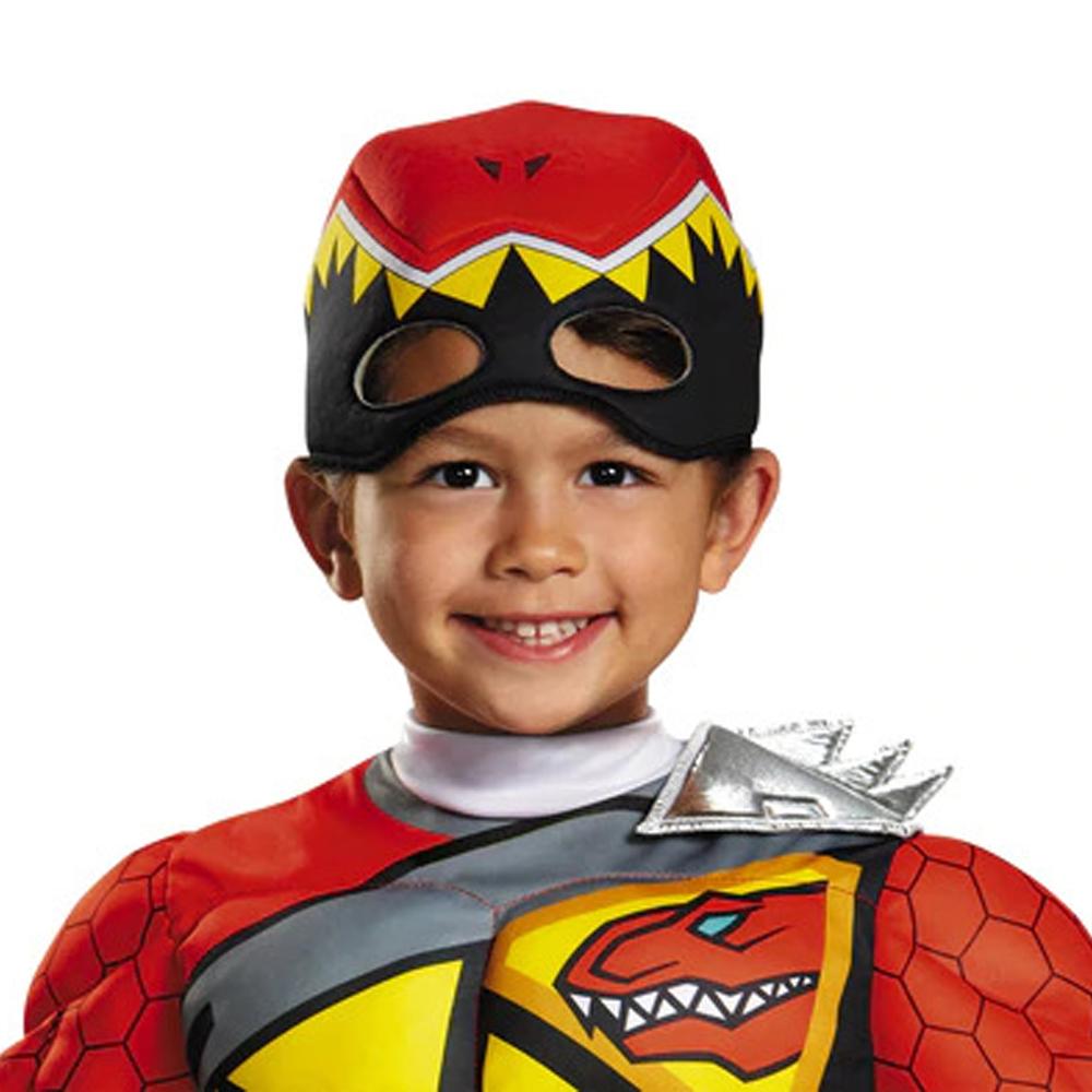 Power Rangers Halloween Costume For Boys Red Dino Charge Outfits