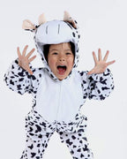Halloween Child Cow Kids Animal Kigurumi Onesie Costume