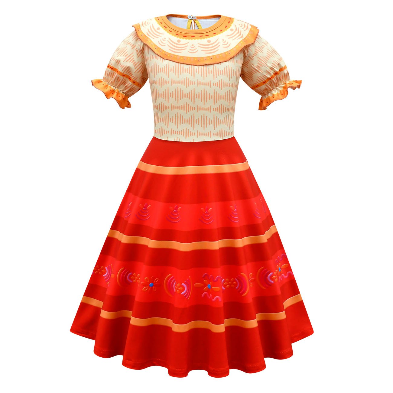 Encanto Dolores Costume Cartoon Movie Halloween Cosplay Dresses Outfits for Girls