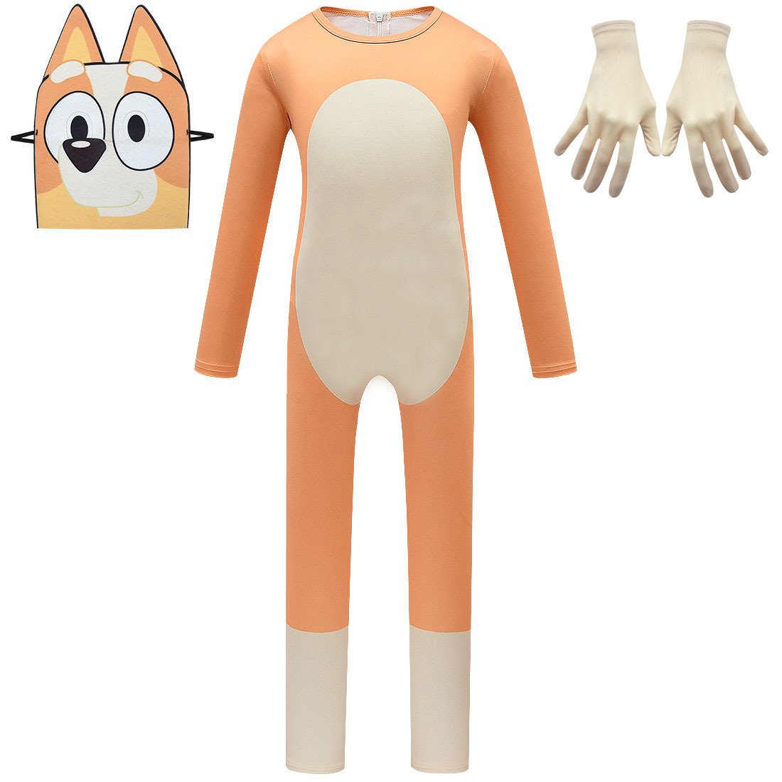 Bluey Bingo  Boys Girls Kids Toddler Costume Cosplay Party jumpsuit Onesie Halloween