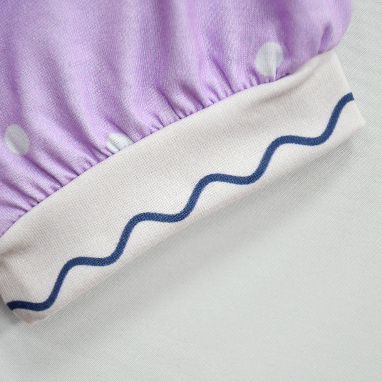 Spirit Costumes Sets Purple Puff Sleeve Trousers Two Piece Suits for Girls