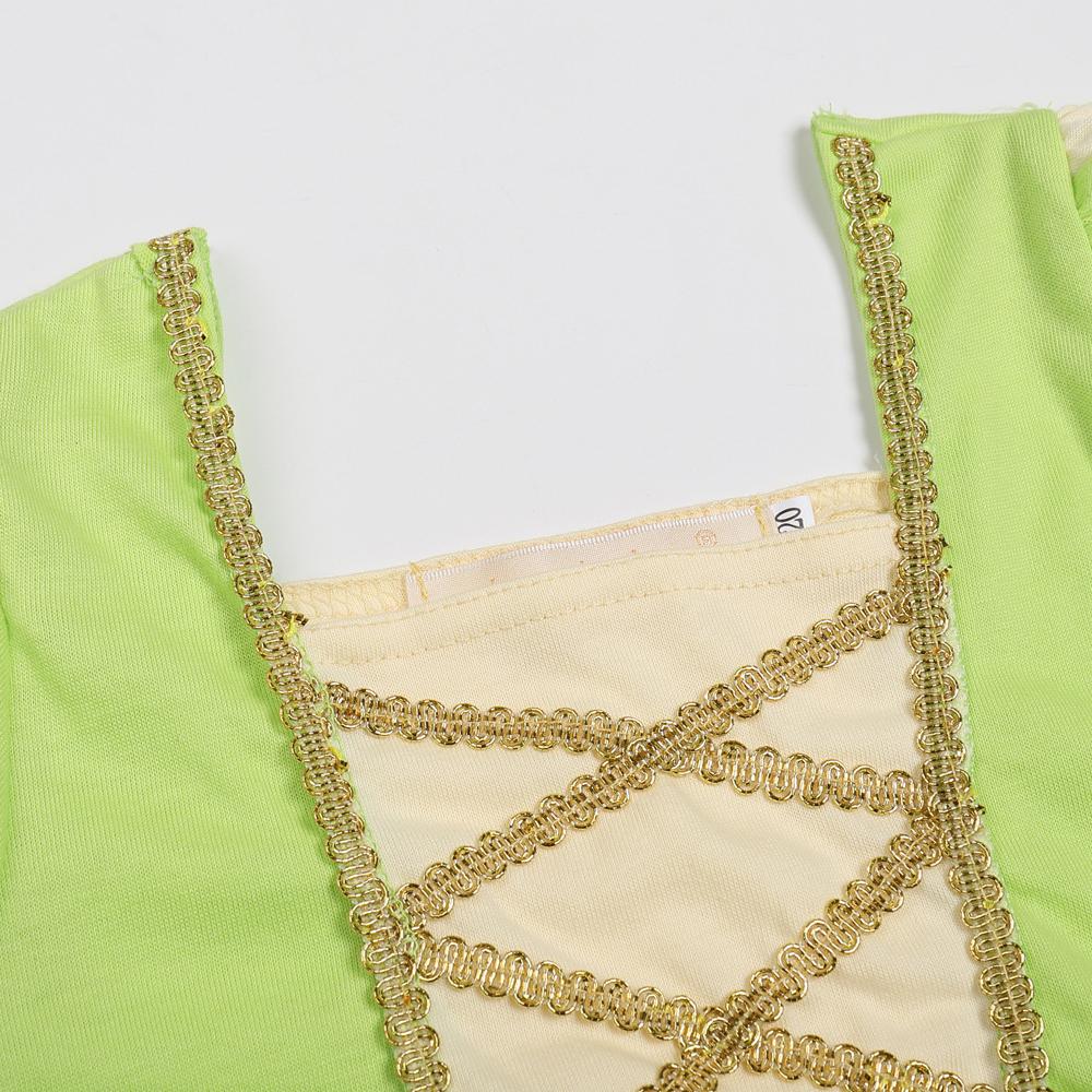 Girls Belle Cinderella Snow White Princess Wind Knitted Costume Dress