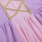 Girls Belle Cinderella Snow White Princess Wind Knitted Costume Dress