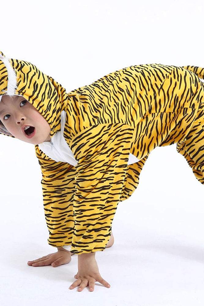 Halloween Child Tiger Kids animal kigurumi onesie Costume