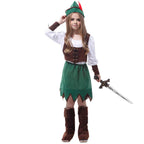 Classics -Peter Pan Child kids cosplay Costume  Halloween Dress