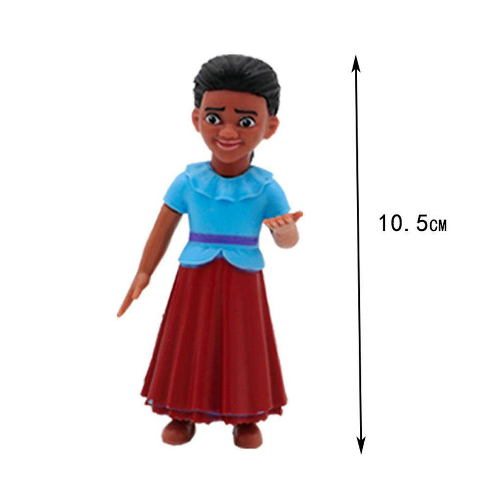 Encanto Cartoon Figure Play Set Doll Ornaments  Hand-made Model 4.5-5 Inch
