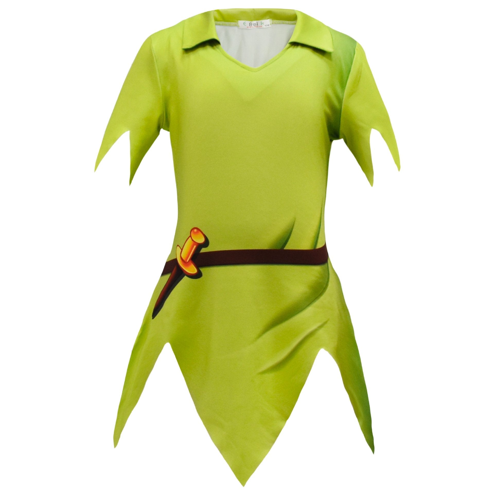 Peter Pan Shorts Suit Halloween Outfits Cosplay Costume For Kids
