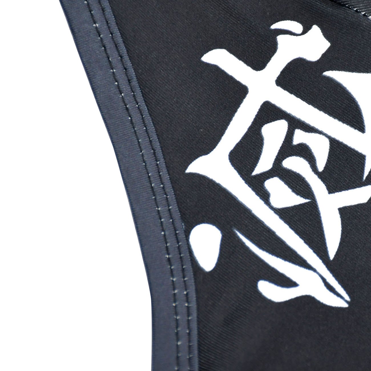 Demon Slayer Black Print Long Sleeve Dress for Girls