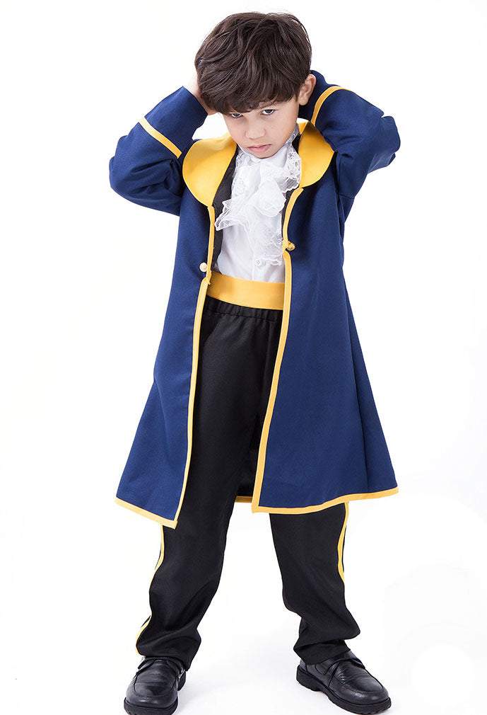 Halloween Kids Children Beast Prince Cosplay Costume