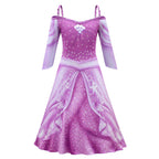 The Little Mermaid Ariel Cosplay Costume Little Girl  Princess Dress Halloween Outfit