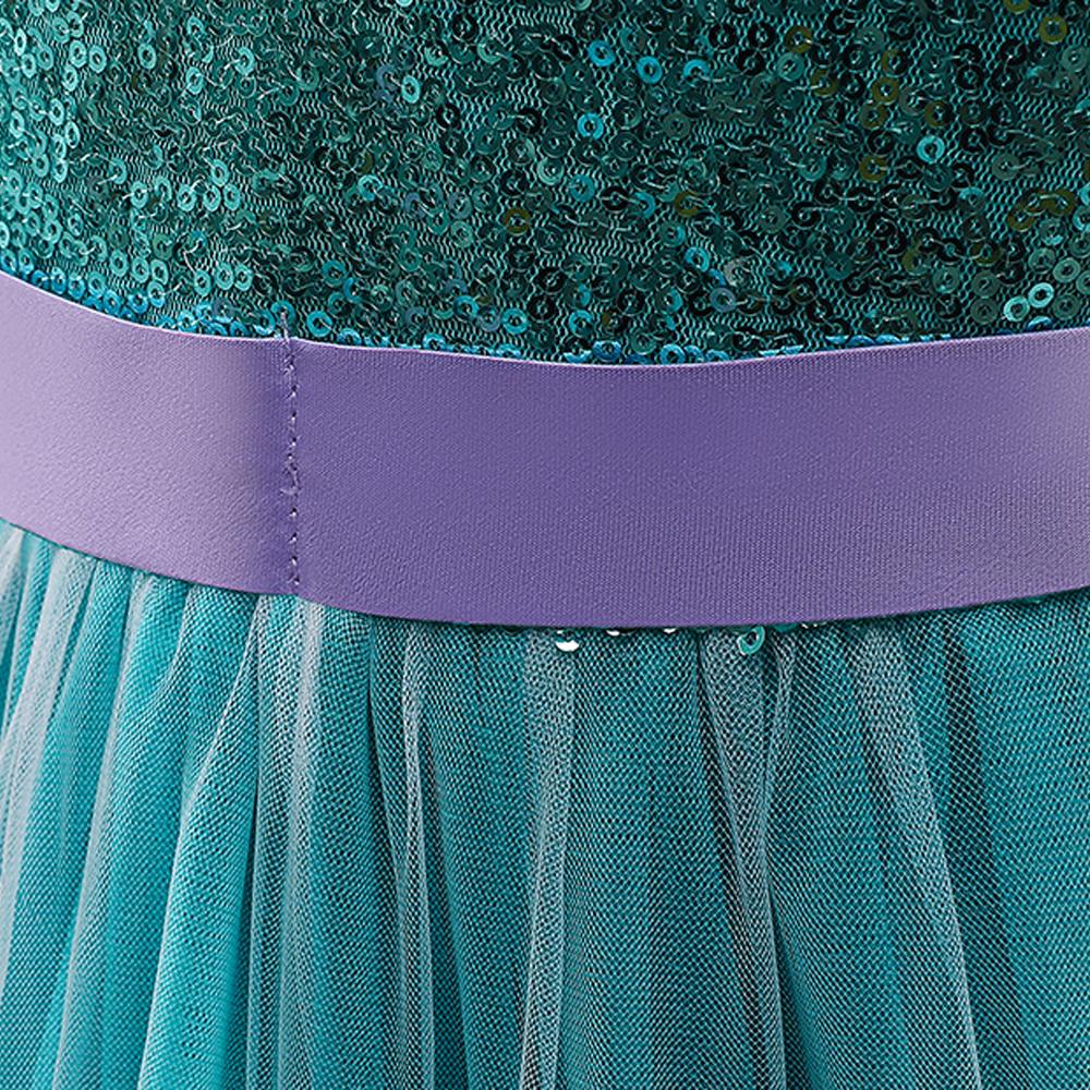 Girls Mermaid Princess Dresses Lace Tutu Costume for Kids