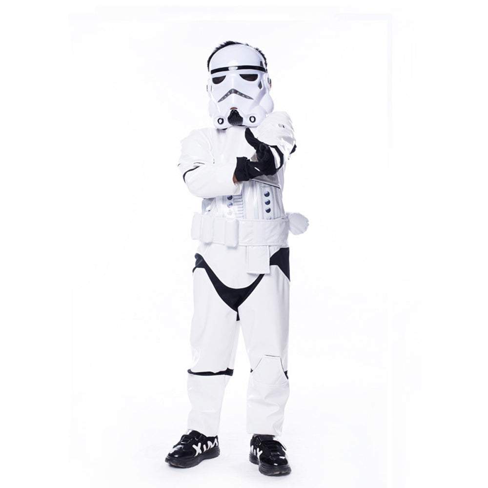 Star Wars Stromtrooper Kids Children Halloween Party Cosplay Costume - Azufun
