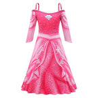 The Little Mermaid Ariel Cosplay Costume Little Girl  Princess Dress Halloween Outfit