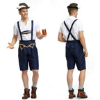 German Oktoberfest Outfit Straps Outfits Halloween Waiter Cosplay Costume - Azufun