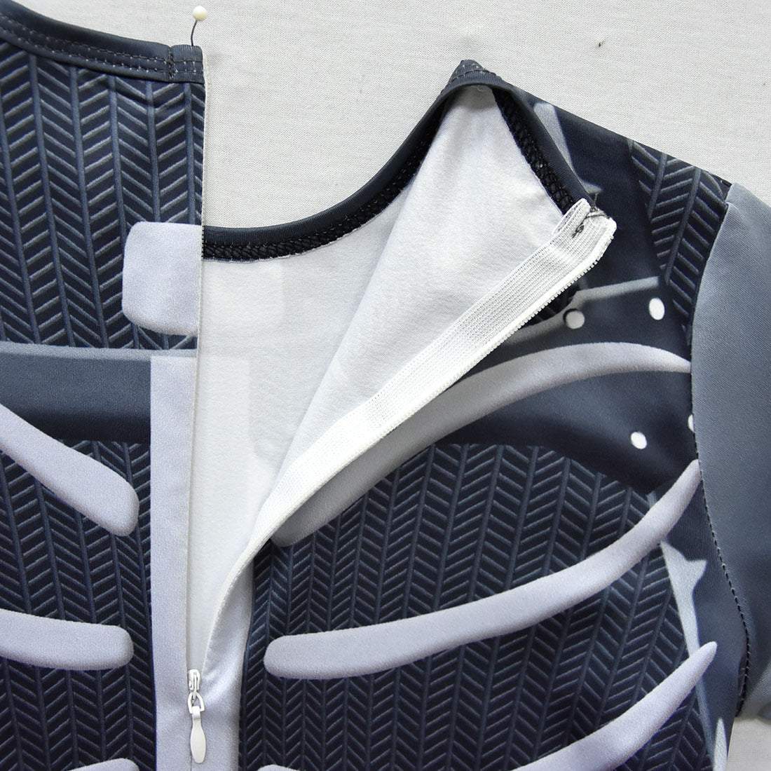 Halloween Skull Cosplay Costume Zentai Bodysuit for Kids