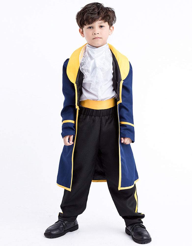 Halloween Kids Children Beast Prince Cosplay Costume