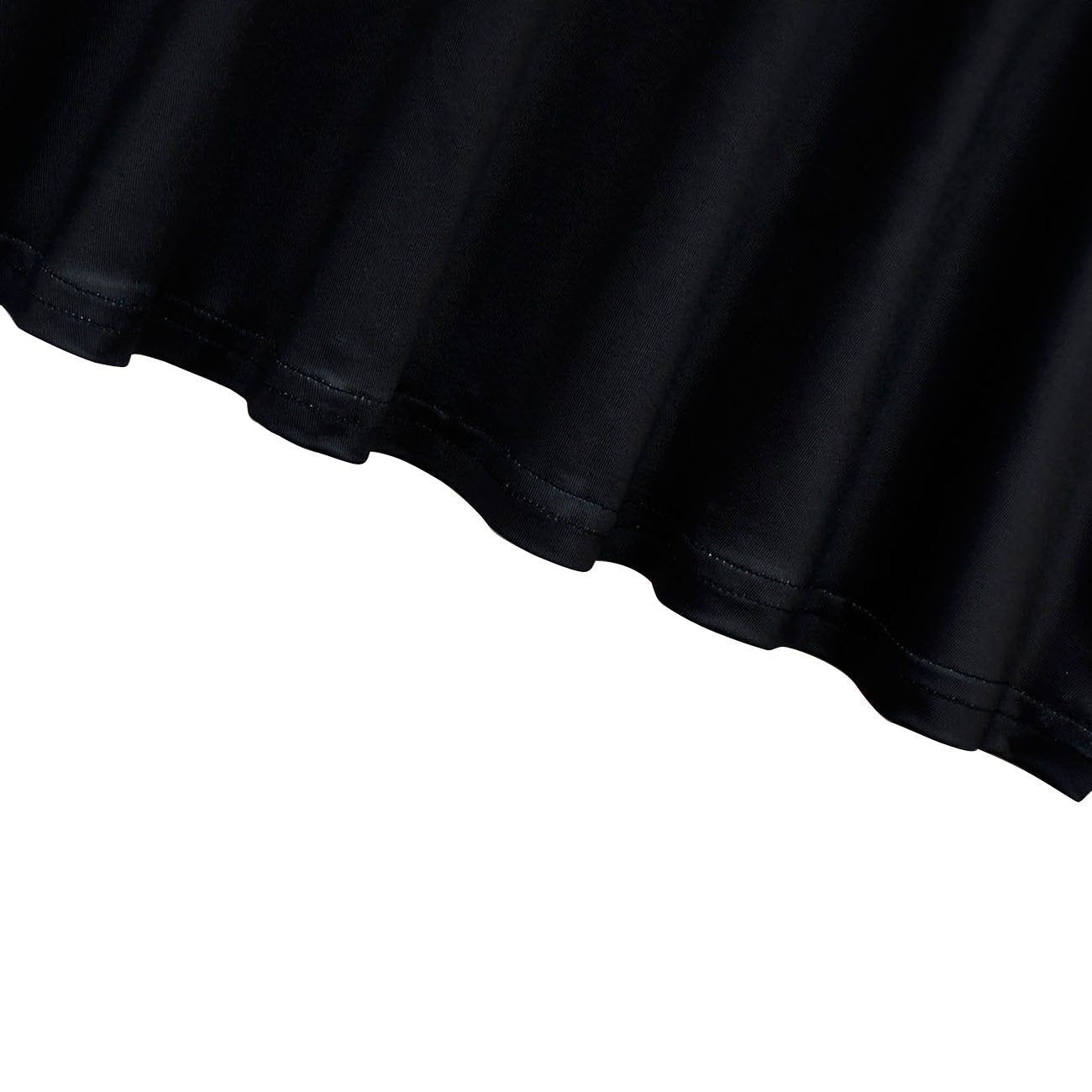 Demon Slayer Black Print Long Sleeve Dress for Girls