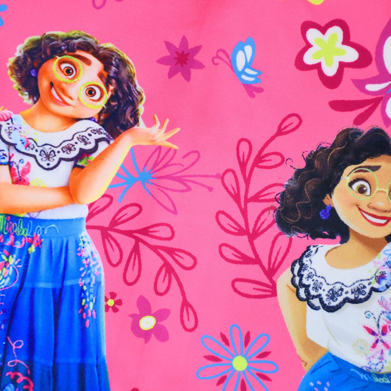 Encanto Hoodie Zip Up Jackets for Girls Outdoor Cartoon Hooded Sweatshirt