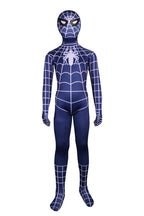 kid Spiderman Costume Cosplay Jumpsuit Superhero Full Body Zentai Suit