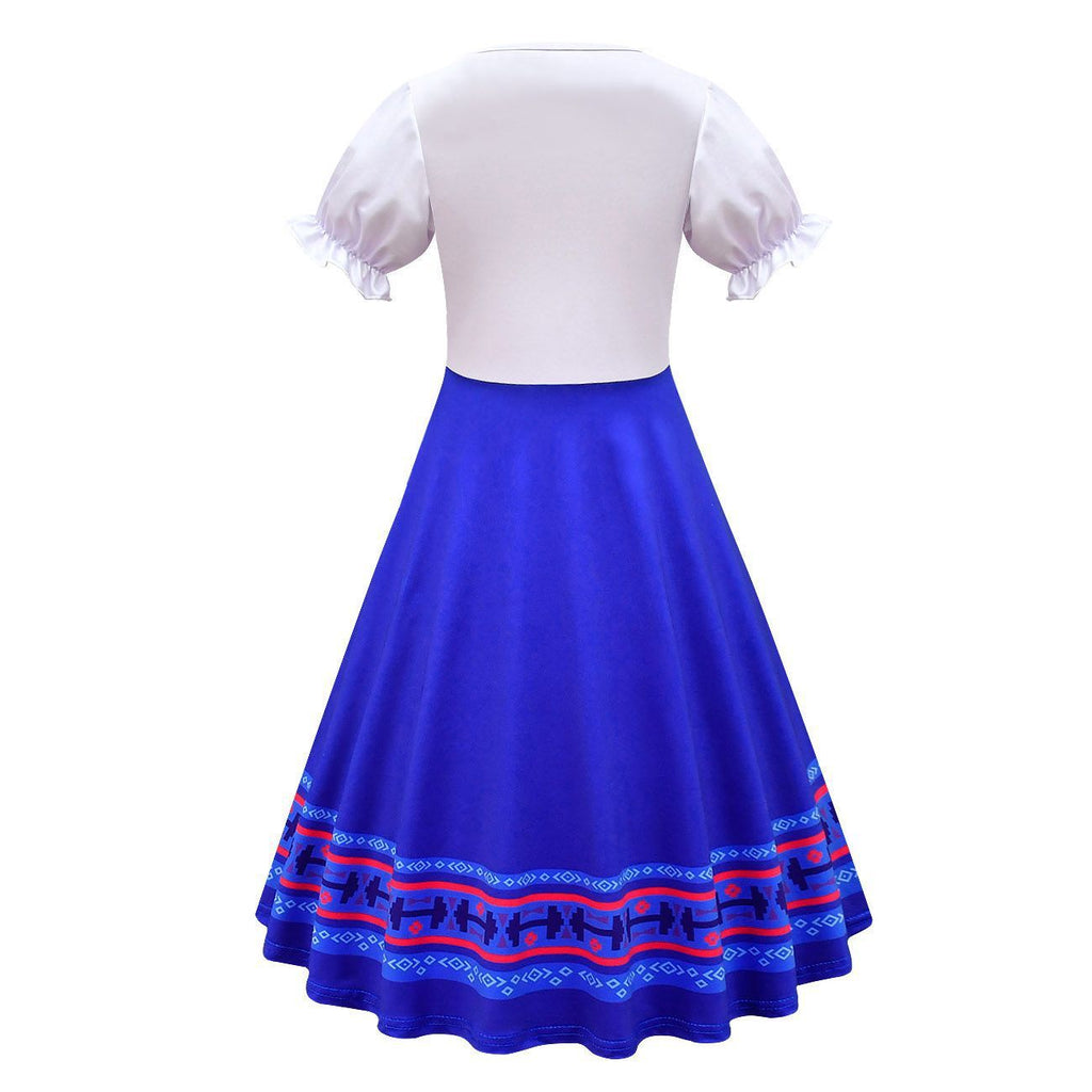 Encanto Luisa Dress for Girls Kids' Festival Cosplay Costumes Outfits