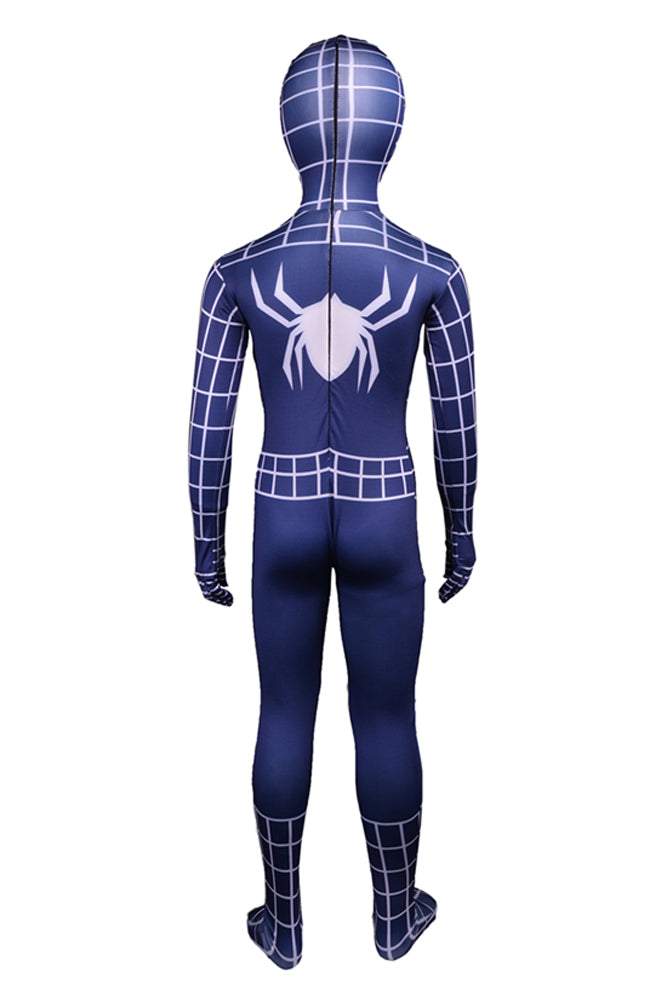 kid Spiderman Costume Cosplay Jumpsuit Superhero Full Body Zentai Suit