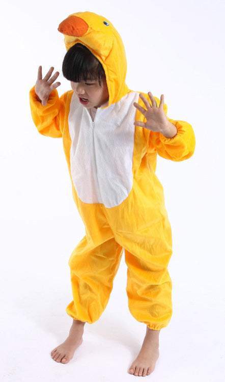 Halloween Child Duck Kids Animal Kigurumi Onesie Costume