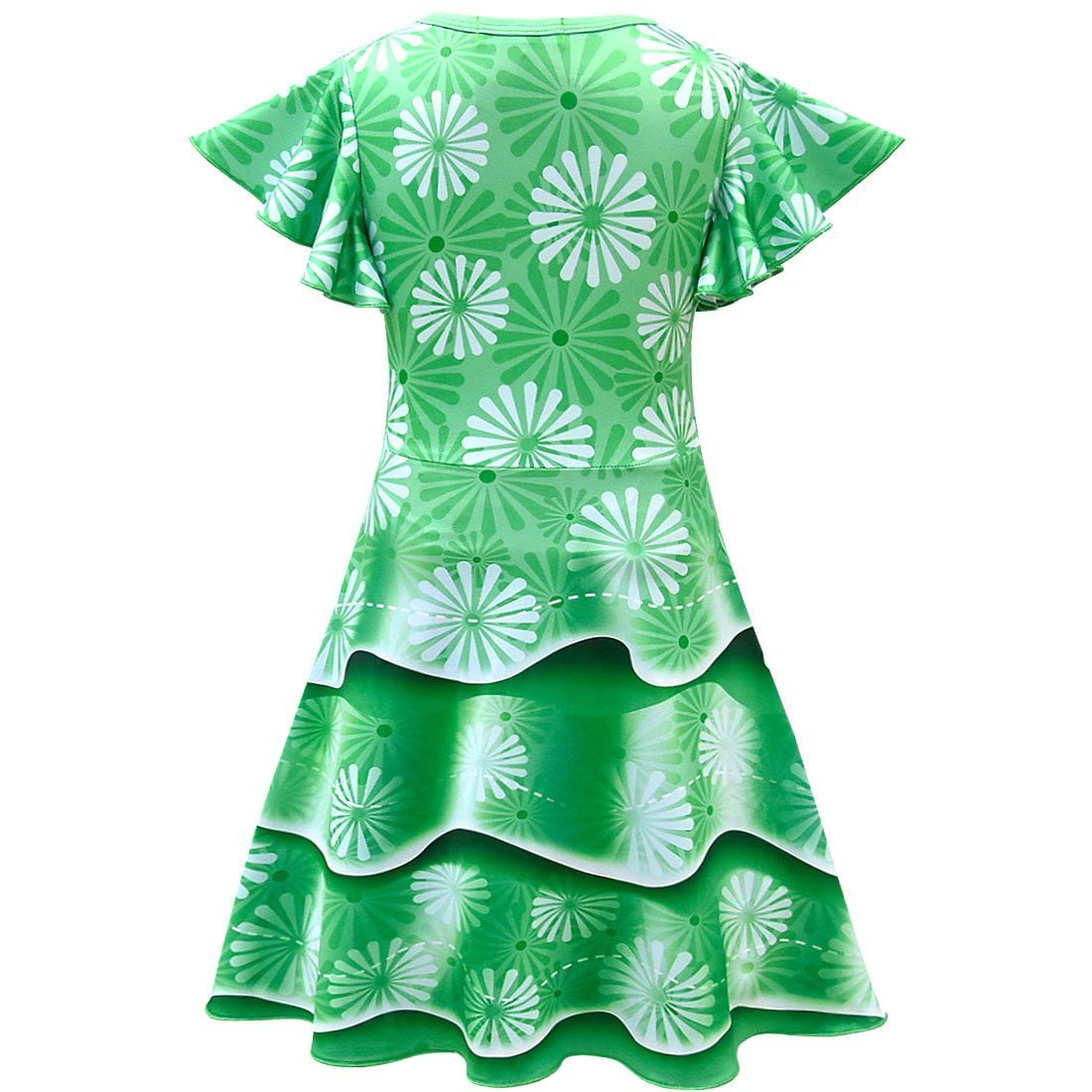 Fancy Nancy Halloween Costume Performance Costume Cosplay Green Dress