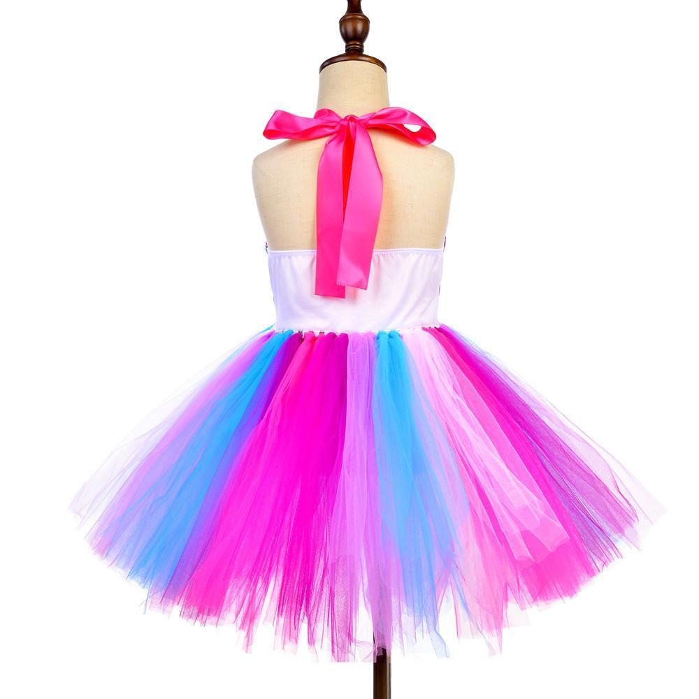 Kids Mermaid Tutu Princess Mermaid Costume Sequins Dress with Headband