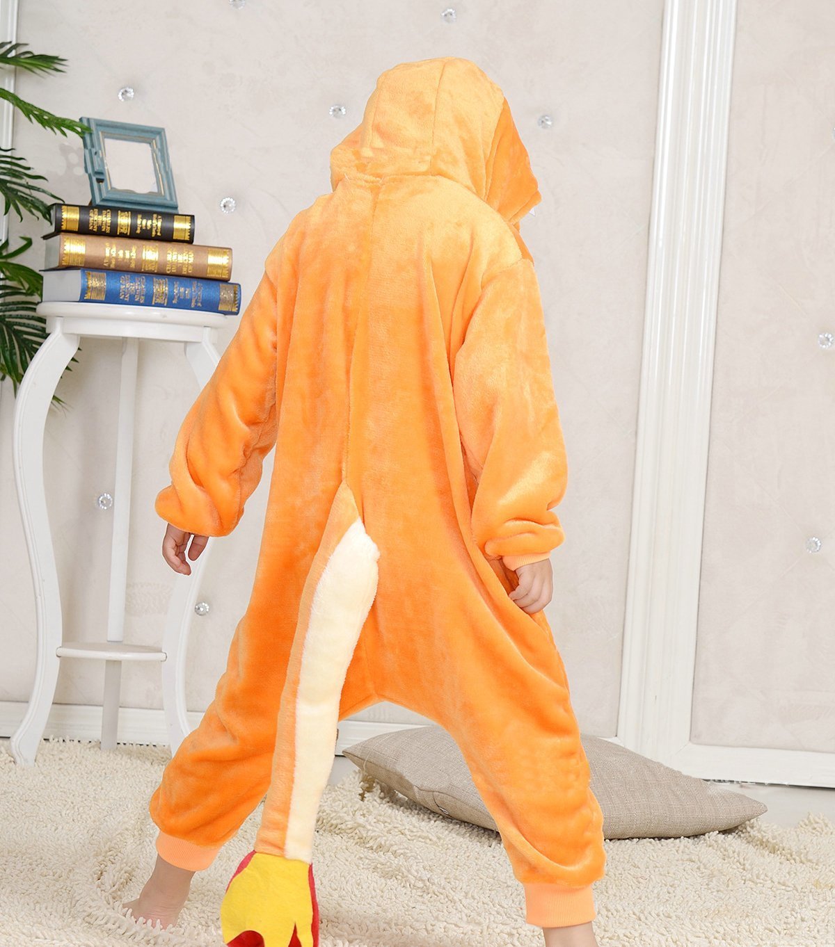 Kids Pok¨¦mon Pokemon Charizard Charmander Costume Kigurumi Onesies Pajamas