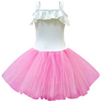 Fancy Nancy Cartoon Cosplay Dress Sling Tutu Dress for Kids