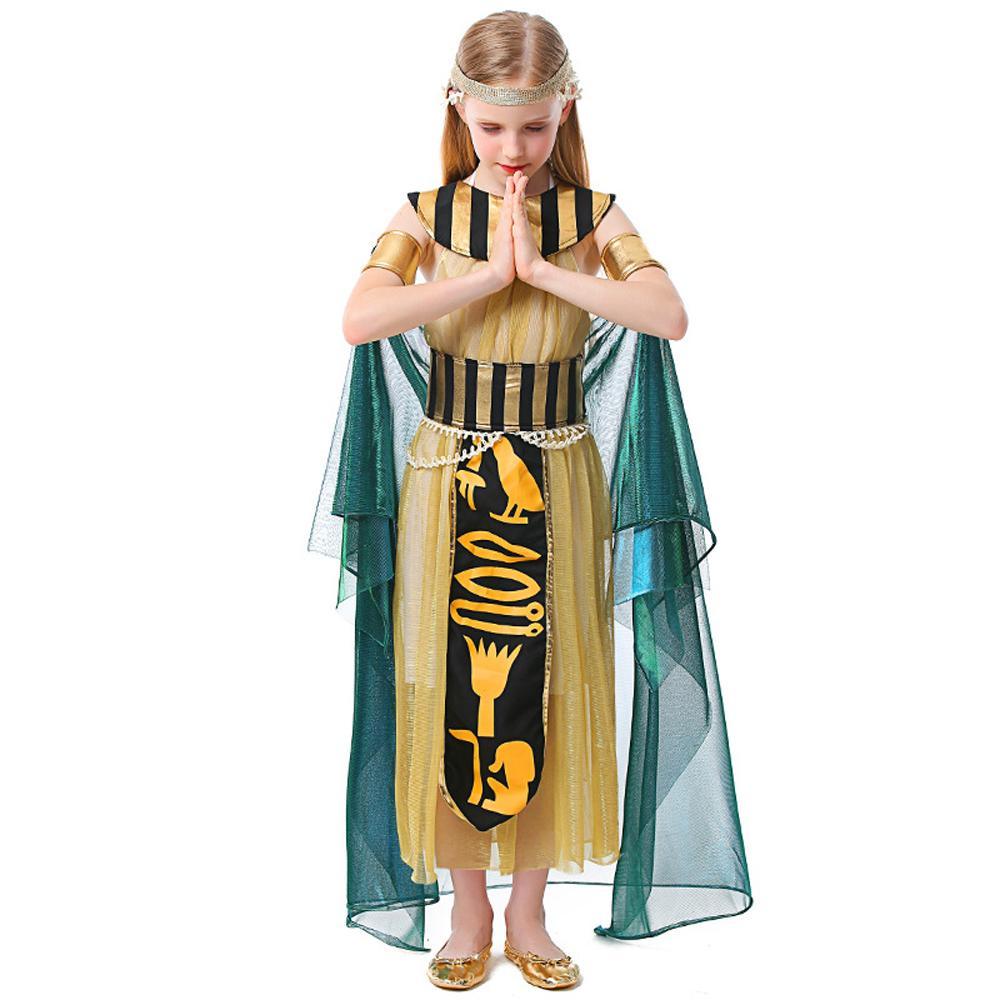 egyptian pharaoh Cosplay Stage drama performance dance Halloween Costumes for kids