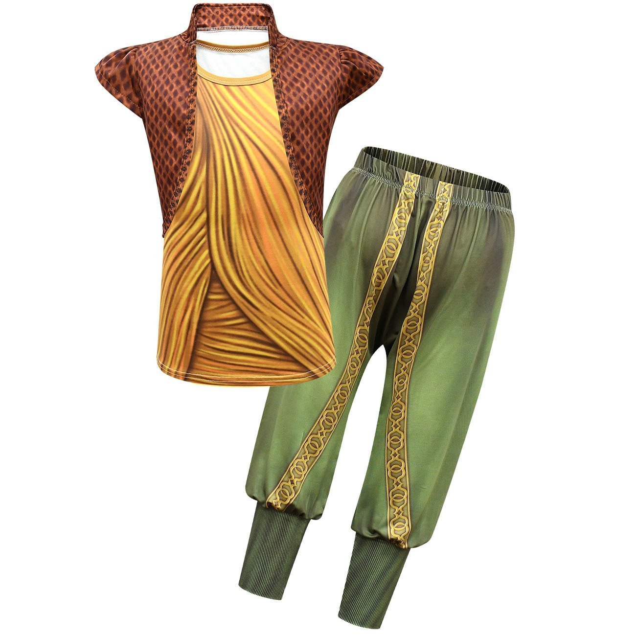 Raya and the Last Dragon Cosplay Performance Wear Costume 4 Pieces Set