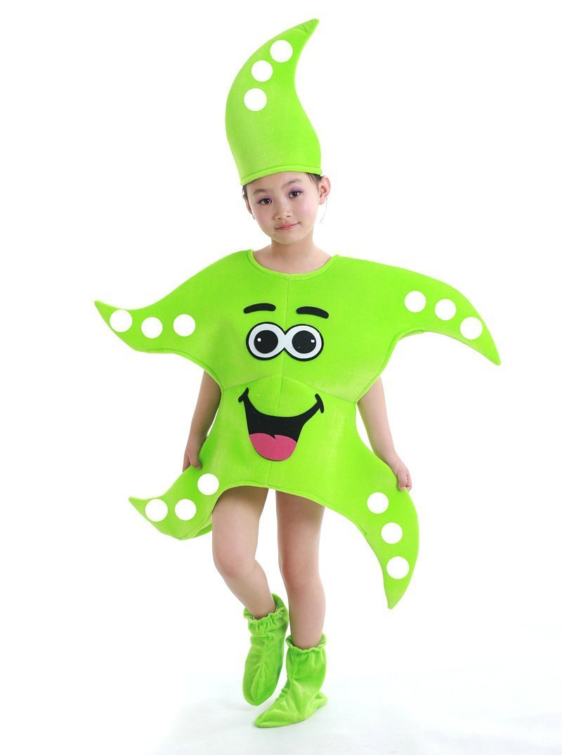 Cartoon Starfish Octopus Children Kids Gift Kigurumi Costume
