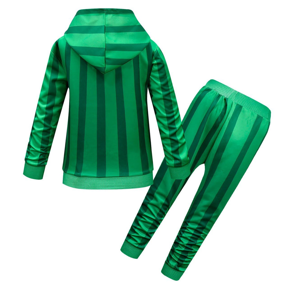 Boys Cocomelon Printed Cosplay Costume Top Pants Set