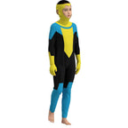 Invincible Mark Grayson Cosplay Costume Halloween Jumpsuit Outfit Dress Up For Kids