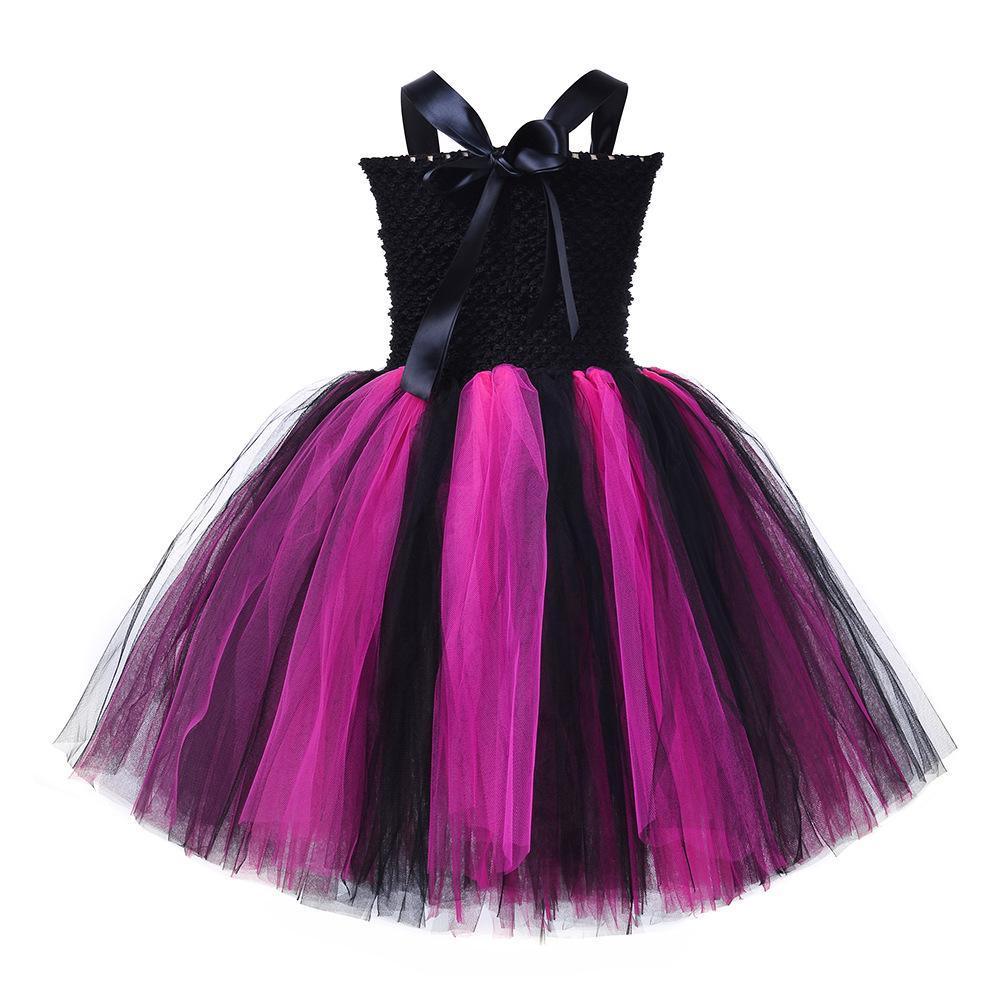 Skeleton Princess Emily Tutu Dress for Baby Girl Halloween Cartoon Costume