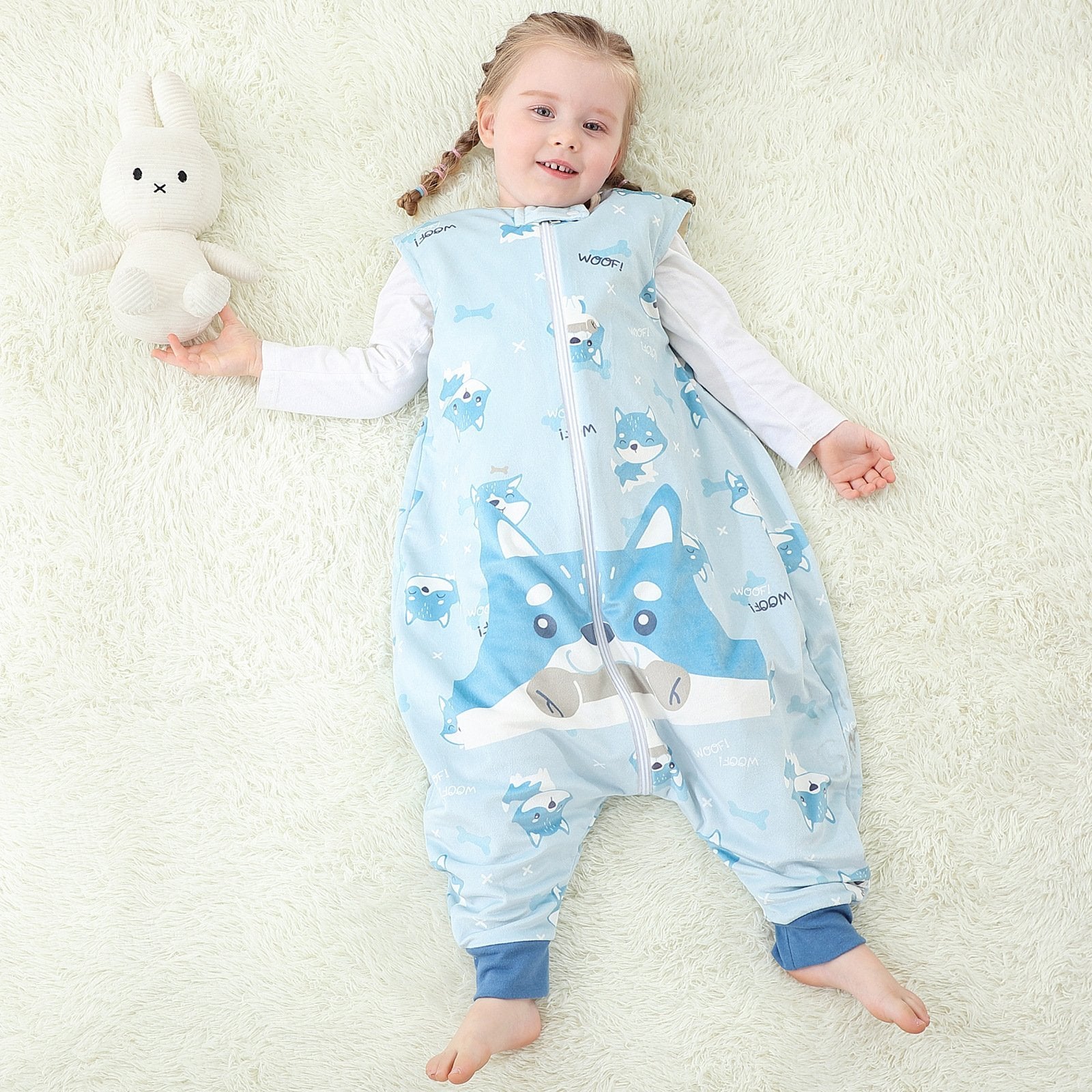 New autumn and winter children's sleeveless jumpsuit
