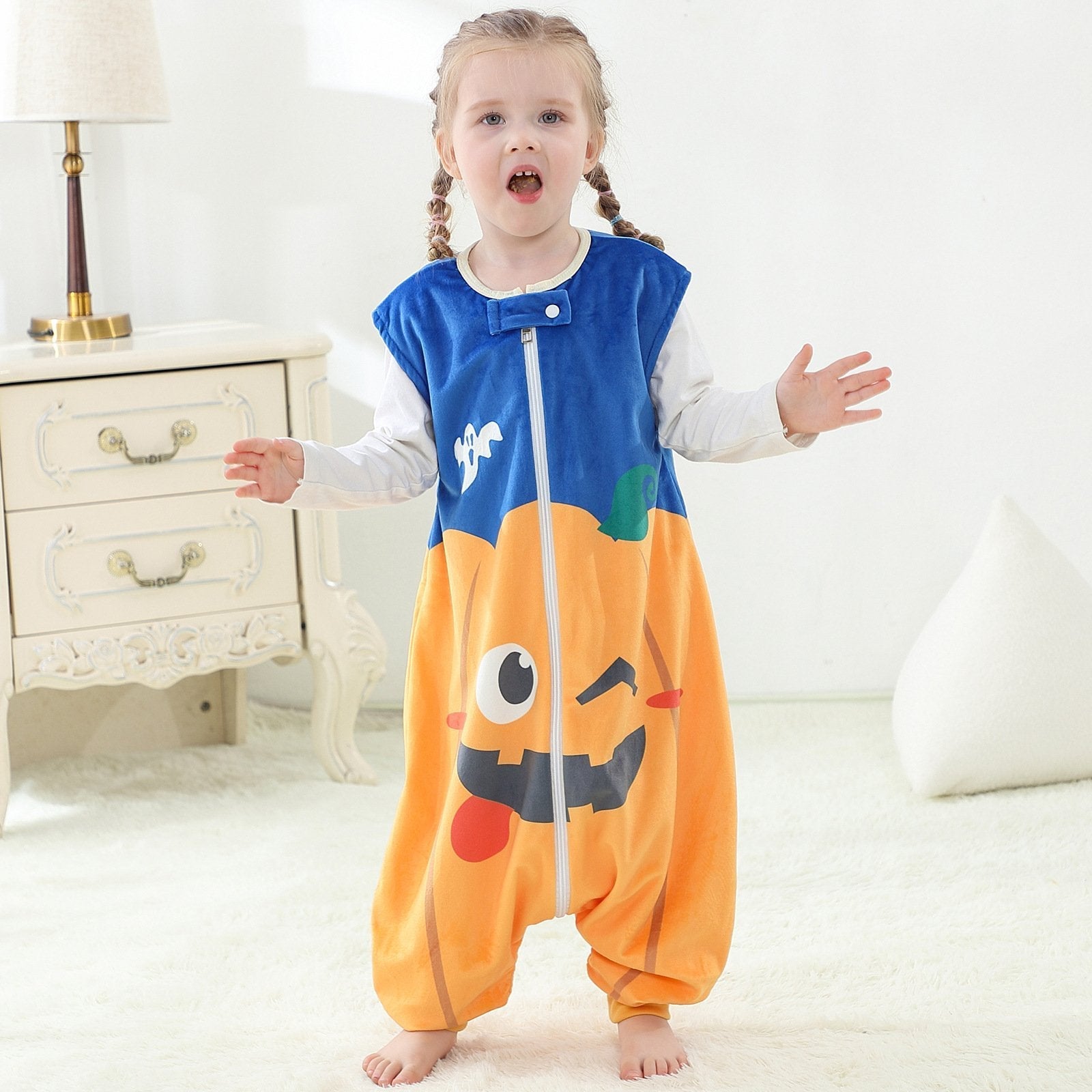 New autumn and winter children's sleeveless jumpsuit