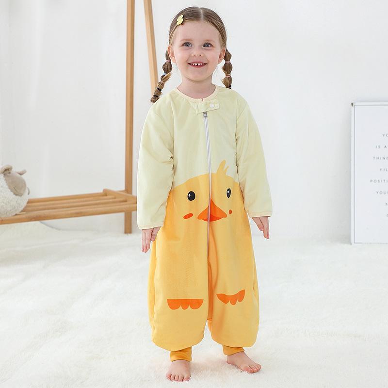 New super soft long-sleeved baby pajamas children's home clothes