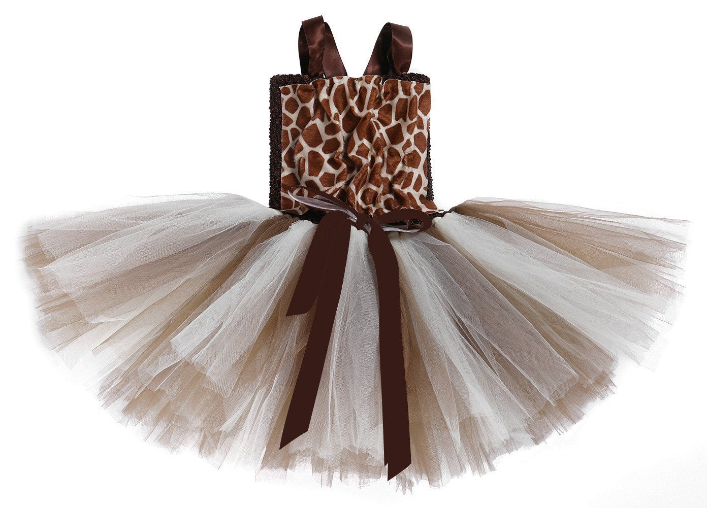 Mika Giraffe Zarafa Tutu Dress for Baby Girl Cartoon Costume