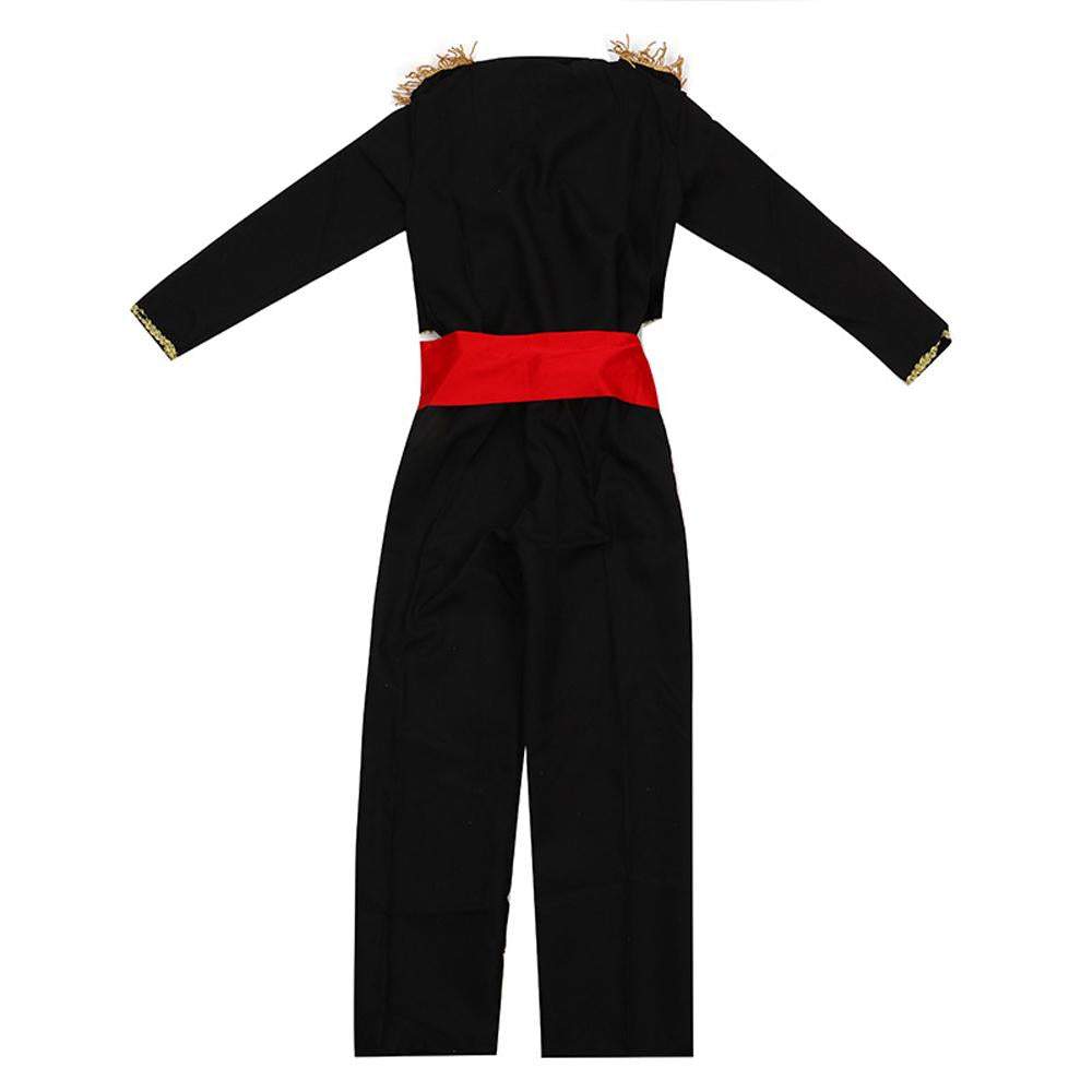 Spanish Mariachi Costume Cosplay Matador Flamenco Halloween Party Dance Exotic Outfit Dress Up for Kids
