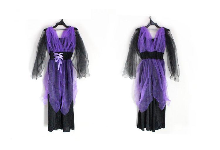 Halloween Party Moonlight Magic Witch Costume Child Costume Cosplay