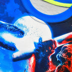 Kids Godzilla Vs Kong Printed Short Sleeve Crew Neck T-Shirt for Boys