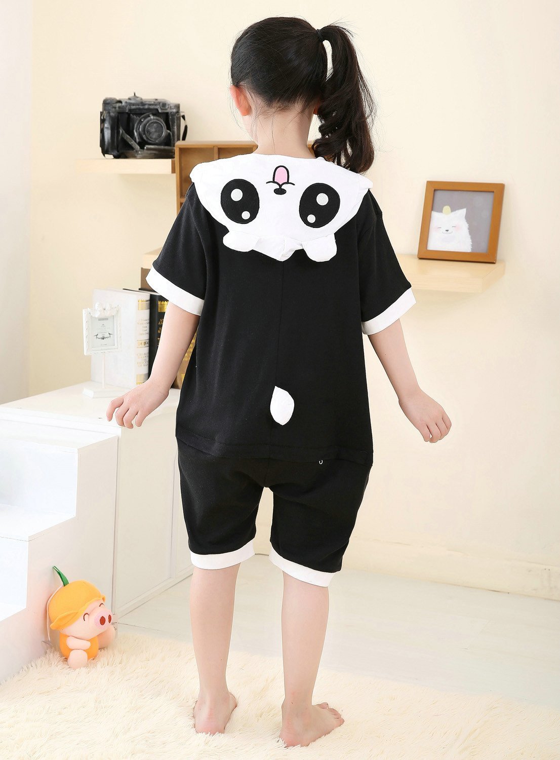 Panda kigurumi kids Animal Onesies Summer Pajamas Costume