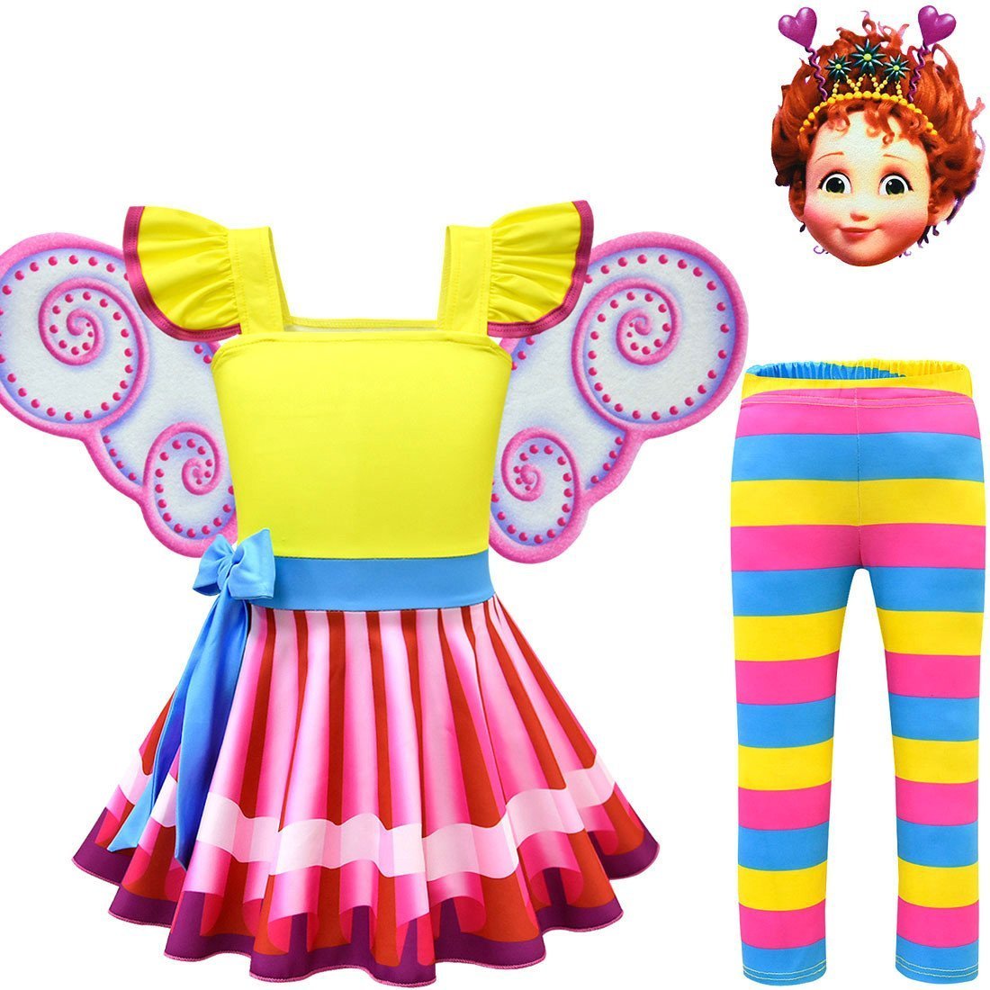 Fancy Nancy Sleeveless Cosplay Dress for Kids