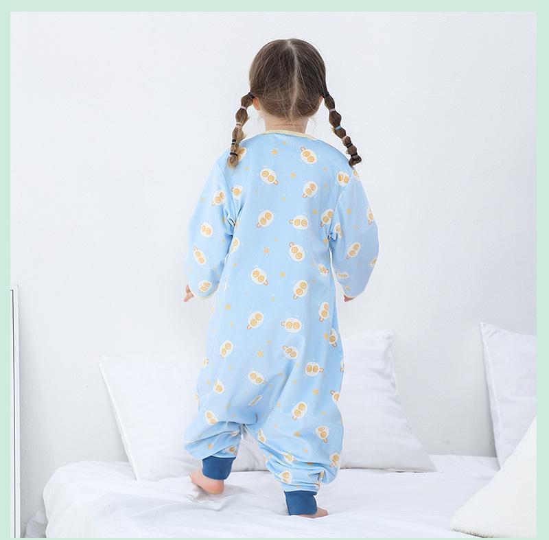 New super soft long-sleeved baby pajamas children's home clothes