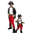 Pirate Kids Adult Halloween Party Cosplay Costume
