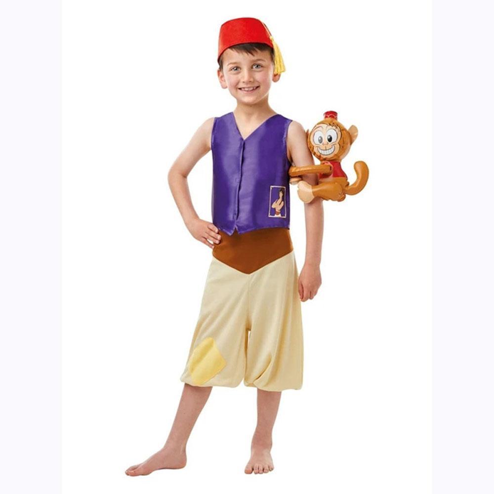 Aladdin Magic Lamp Classic Cosplay Costume Children's Clothes Book Day for Kids